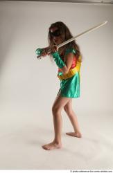 LUCY ROBIN WITH LIGHTSABER 4